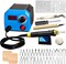 LH55-1 wood burning kit,wood burning tool,digitally adjustable temperature wood burner kit,professional wood burner tool kit for adults beginners craft,pyrography pen (LH55-A pen)